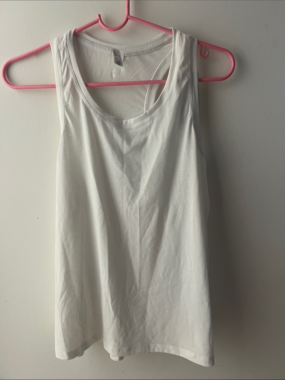 all in motion White Scoop Neck Tank Top